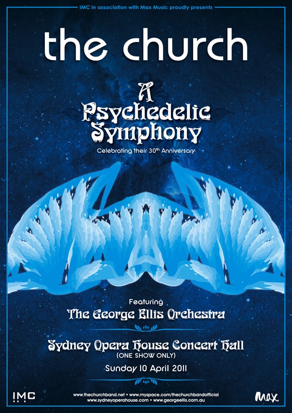 A Psychedelic Symphony Sydney Opera House poster