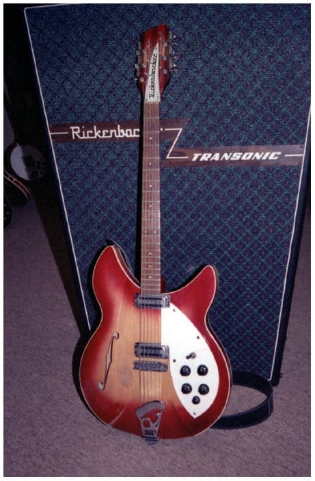 1965 Model 1993 Rose Morris Rickenbacker stolen from Marty Willson-Piper in New York in the 80